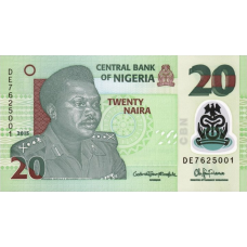 P34k Nigeria - 20 Naira Year 2015